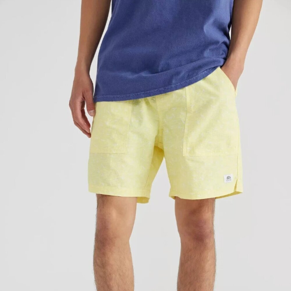 Katin OTG x Without Walls Urban Outfitters Men's Trail Shorts in Yellow, size S